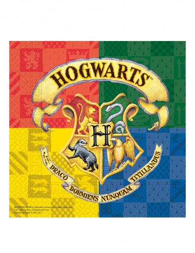 Serviettes en Papier Harry Potter 33 x 33 cm