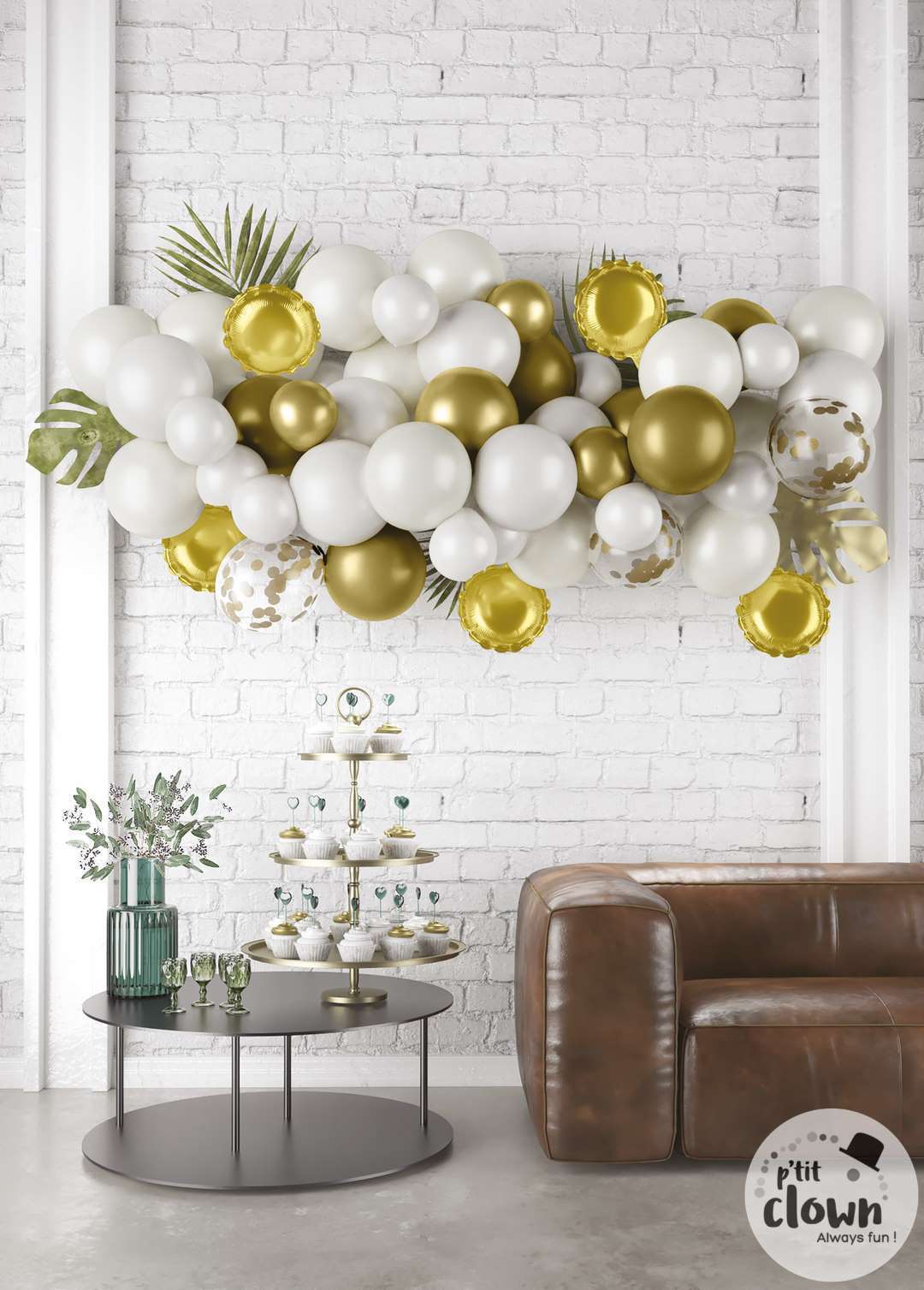 Kit 50 Ballons or