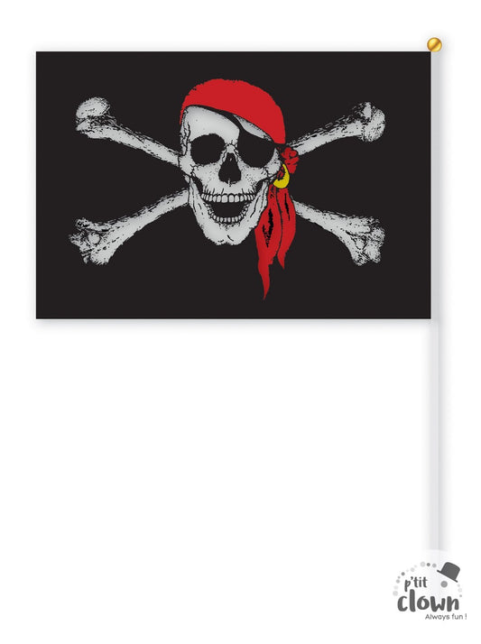 Drapeau pirate 30 x 45cm