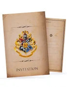 Carton invitation Harry Potter