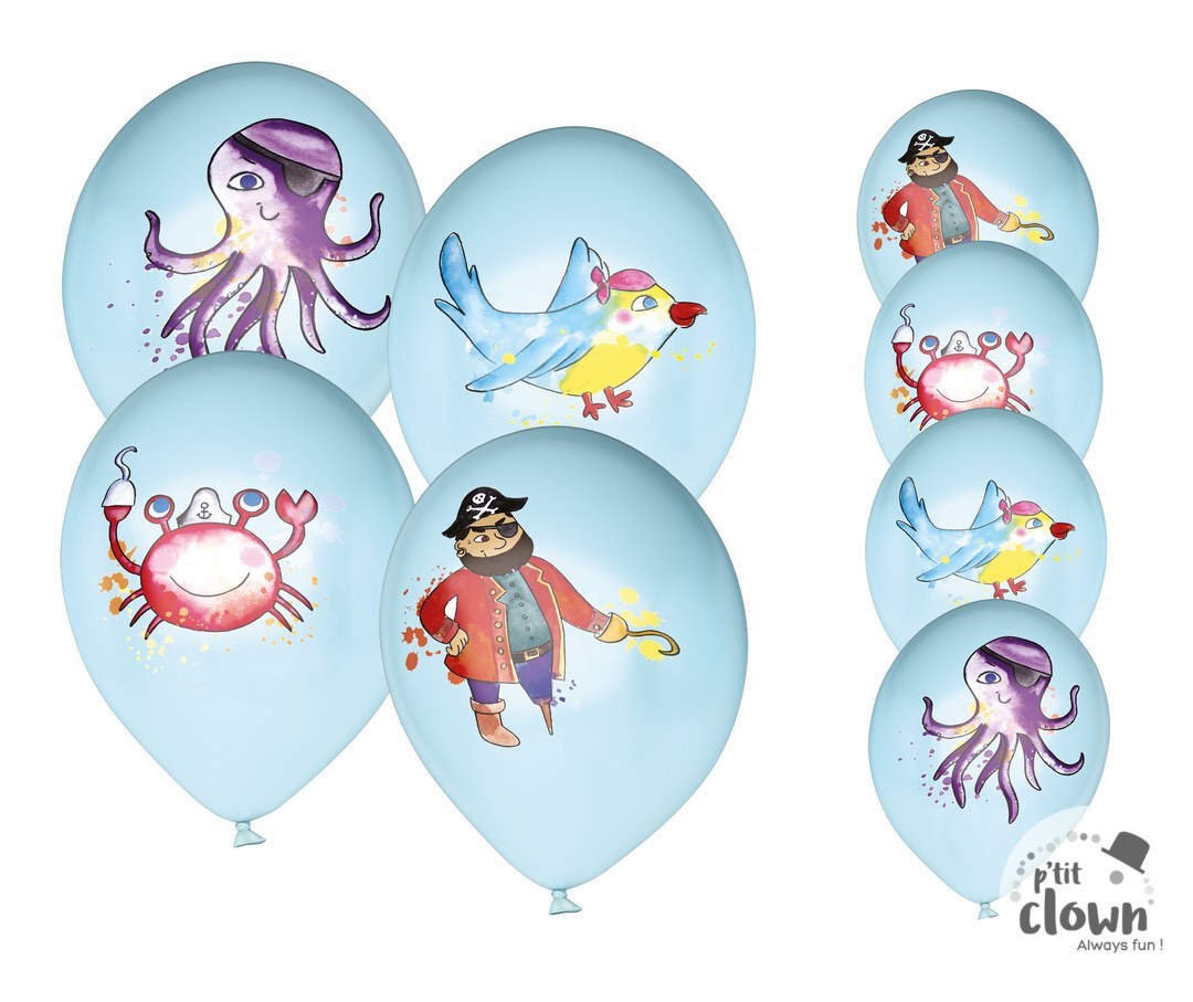 C&L Ballon Pirates 30cm