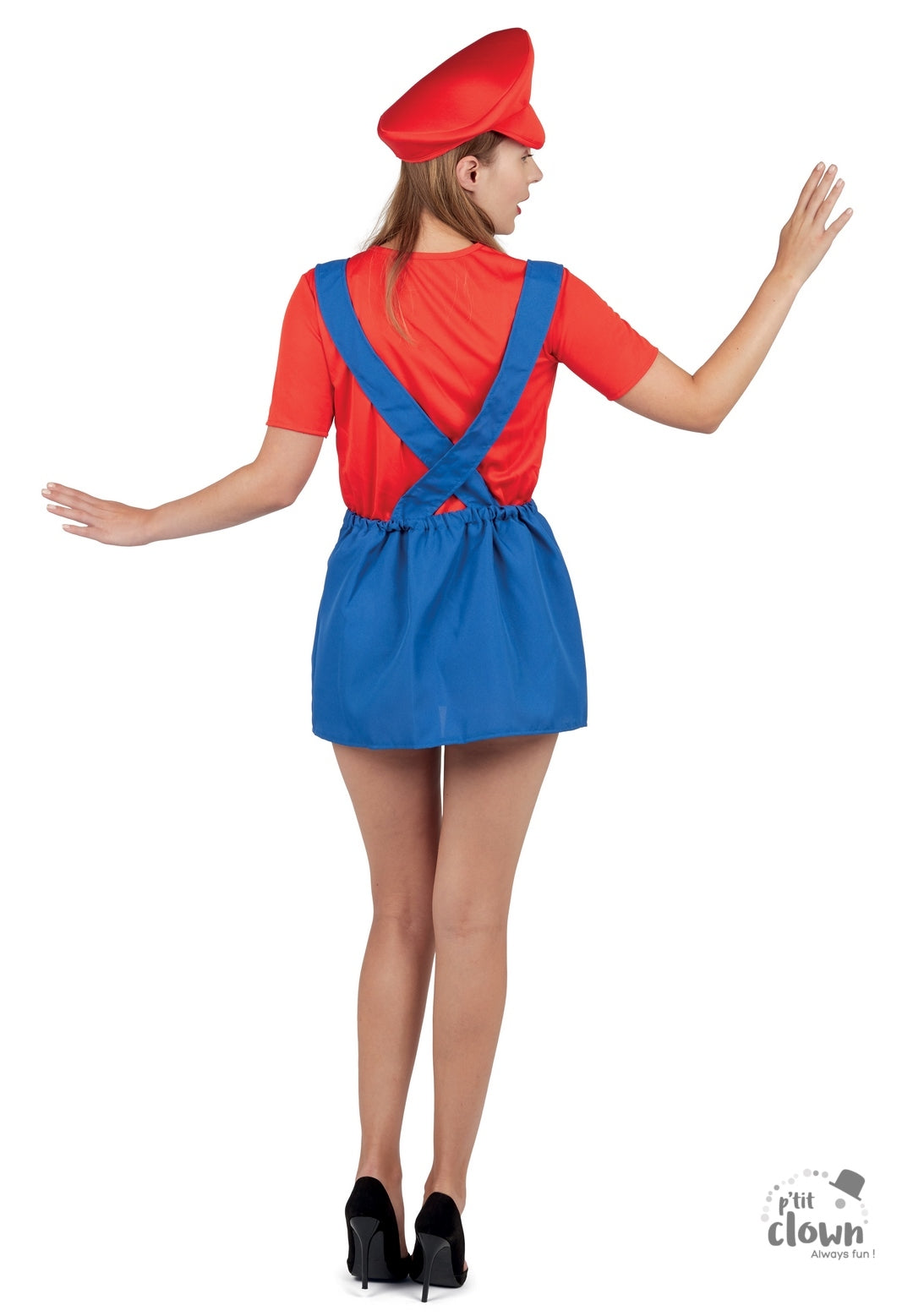 C&L Costume Mario/Luigi femme | Adulte