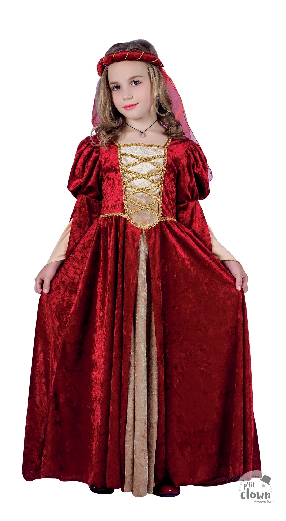 C&L Costume Princesse médiévale | Enfant