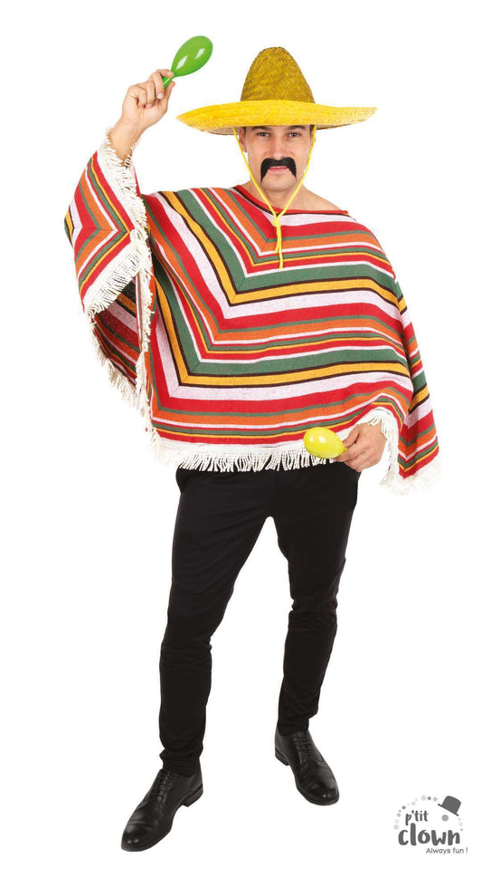 C&L Poncho Mexicain | Adulte